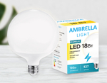 201187 LED A120-PR 18W E27 3000K (200W)