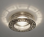 Точечный встраиваемый светильник Arte Lamp MEANDER A5204PL-1CC