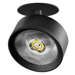 A5737RS Светильник ALTA PRO встраиваемый LED 35W 3230LM 36G ЧЕРНЫЙ 3000K со встр. чашей (215737 + 215007 + 215000-35)