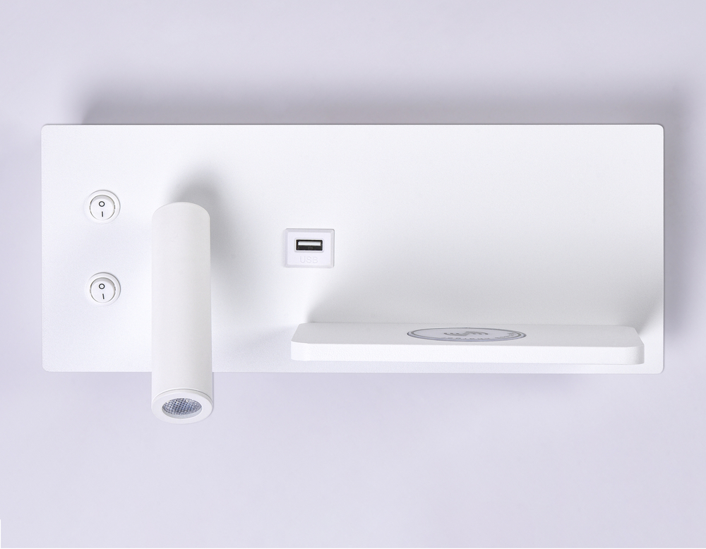 FW2971 SWH белый песок LED 3000K 5W+3W 300*120*115