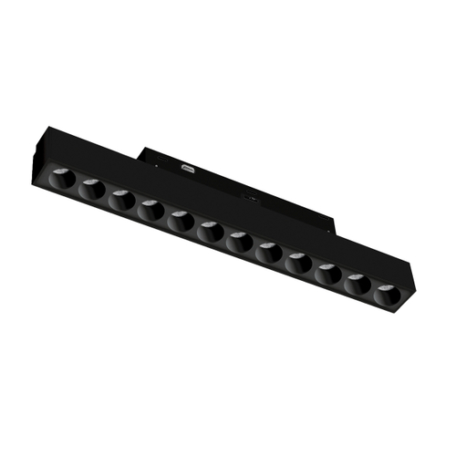 Купить 259107CCT Светильник трековый 48V UNO CCT COB LED 12W 740LM 24G ЧЕРНЫЙ МАТОВЫЙ 3000K/4000K/6000K/SMART