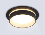 TN6708 BK черный IP44 GX53 max 15W D105*45