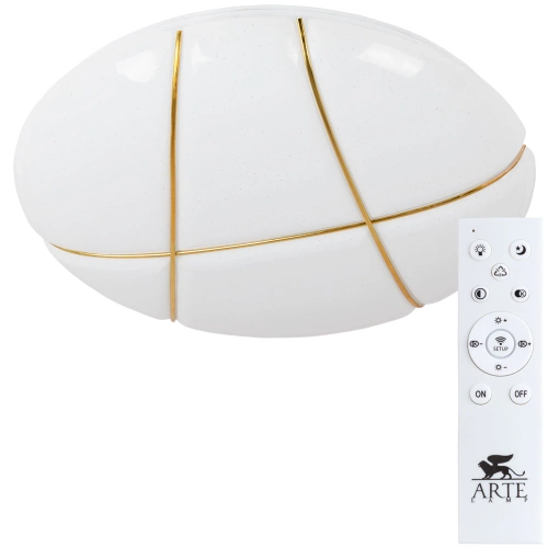 Купить Потолочный светильник Arte Lamp BISCOTTI A2677PL-72GO