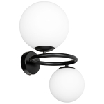 815627 Бра GLOBO 2х40W G9 ЧЕРНЫЙ/БЕЛЫЙ