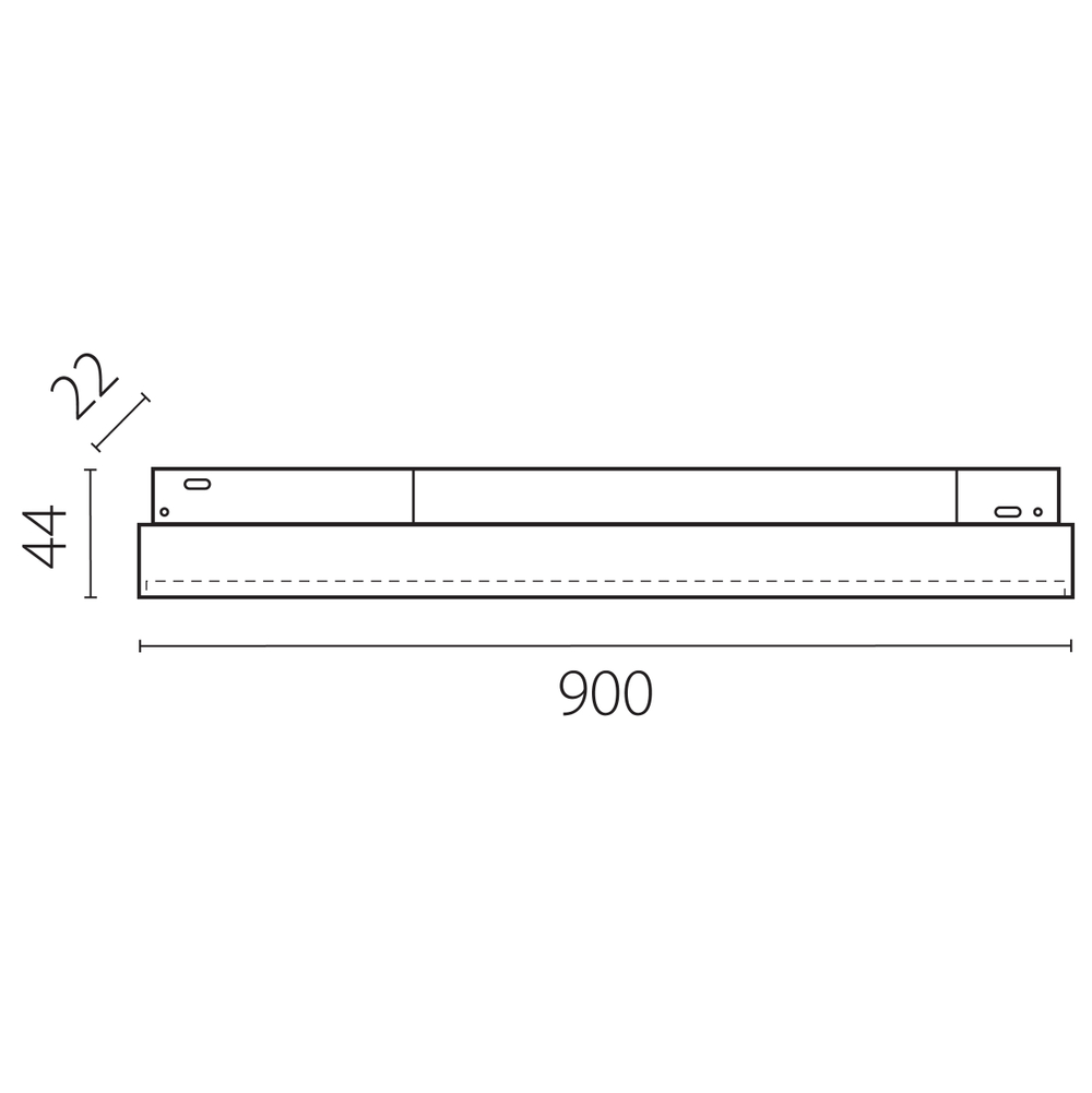 259947 Светильник 48V для трека UNO LED 30W 1500LM 90G ANTIGLARE ЧЕРНЫЙ МАТОВЫЙ 4000K