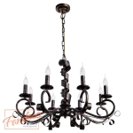 Подвесная люстра Arte Lamp ARENA A8952LM-8BG