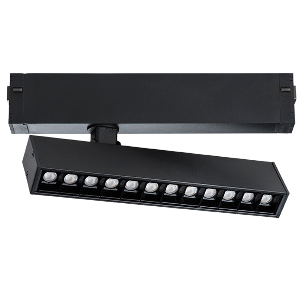 205317R Светильник д/1-фазного трека TETA LED 9W 700LM 24G ЧЕРНЫЙ PRO 3000-6000K DIM