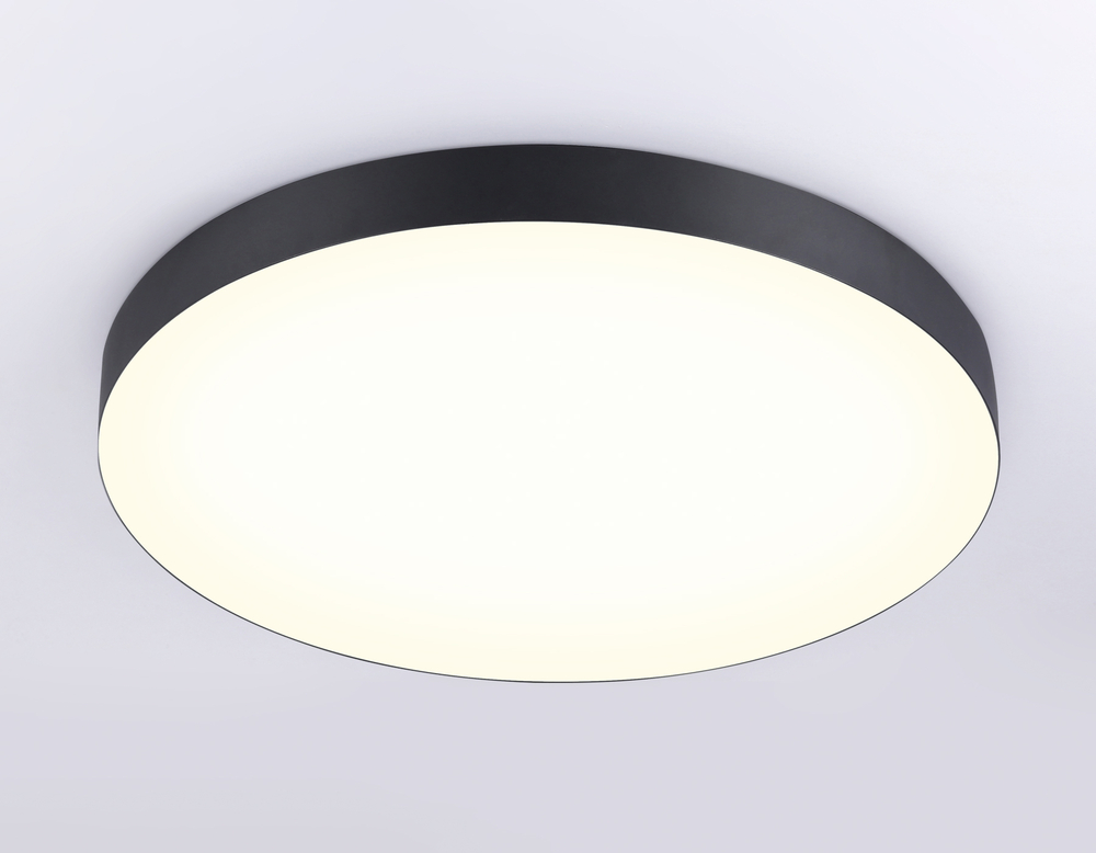 FV5537 BK черный LED 90W 3000K D600*58 (Без ПДУ)