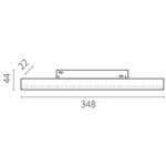 259237 Светильник 48V д/трека UNO LED 18W 1400LM 24G ЧЕРНЫЙ МАТОВЫЙ 3000K