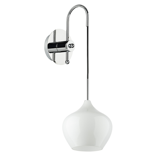 Купить 803540 Бра PENTOLA 1х40W E14 ХРОМ/БЕЛЫЙ