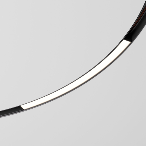 Купить Slim Magnetic Трековый светильник для радиусного шинопровода 16W 4200K Planar чёрный Ø 1200мм 85182/01