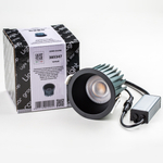385347 Светильник CICLONE CYL 12W LED 923LM 36G ЧЕРНЫЙ 4000K IP44