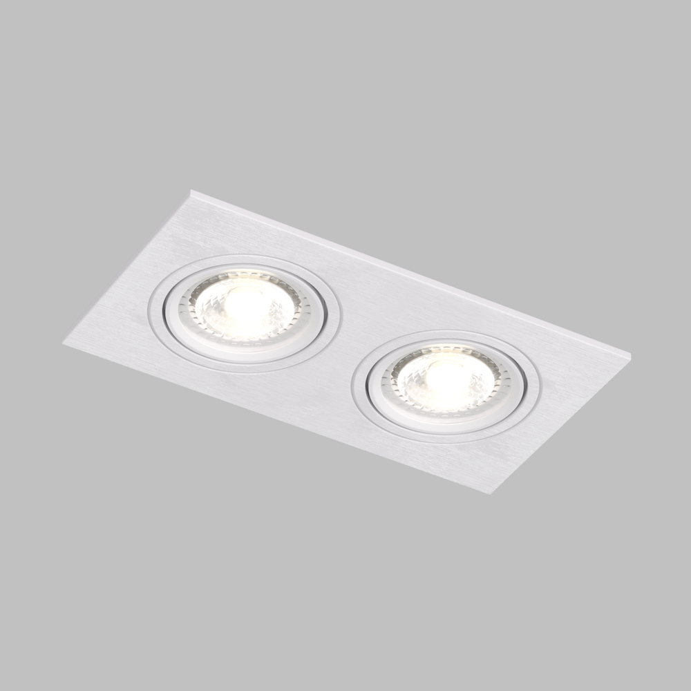 DK3022-WH Встраиваемый светильник, IP 20, 10 Вт, GU5.3, LED, белый, пластик