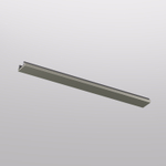TR5736-DN Декоративная заглушка желоба трека SHINE BASE, 20см, темный никель, алюминий