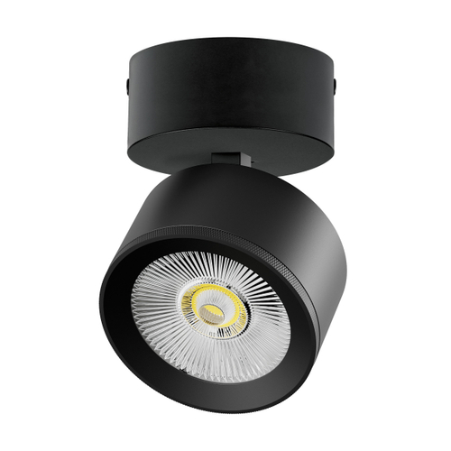 Купить A5537SO Светильник ALTA PRO накладной LED 15W 1700LM 36G ЧЕРНЫЙ 3000K с накл. чашей (215537 + 215017 + 215010-15)