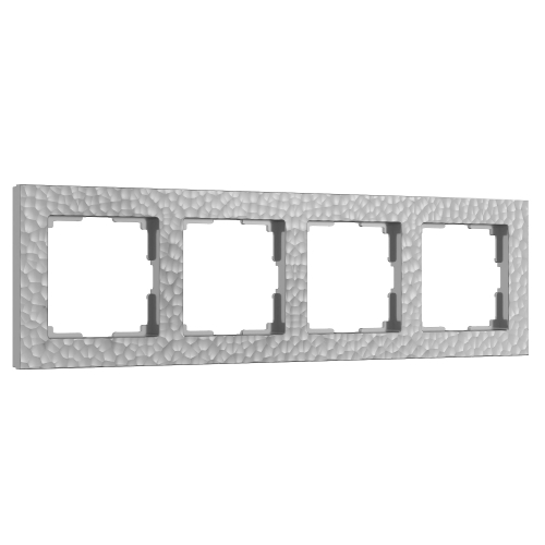 Купить Рамка из поликарбоната на 4 поста Hammer серебряный W0042406