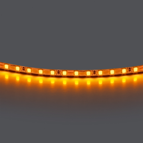 Купить 420510 Лента LIGHTSTAR LED 24V 12W 120leds/M 1600 LM/M янтарь IP20 1шт = 5м