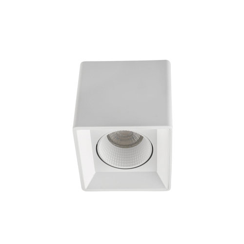 Купить DK3080-WH Светильник накладной IP 20, 10 Вт, GU5.3, LED, белый/белый, пластик