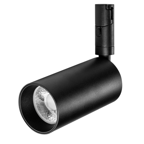 Купить 207337 Светильник 48V д/1-фазн трека DUE LED 15W 1100LM 36G ЧЕРНЫЙ 3000K IP20