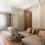 Гибкий неон 336 Led 12 Вт IP20 4200K Full light круглый дневной белый, 5 м 24V 12W 336Led 2835 IP20