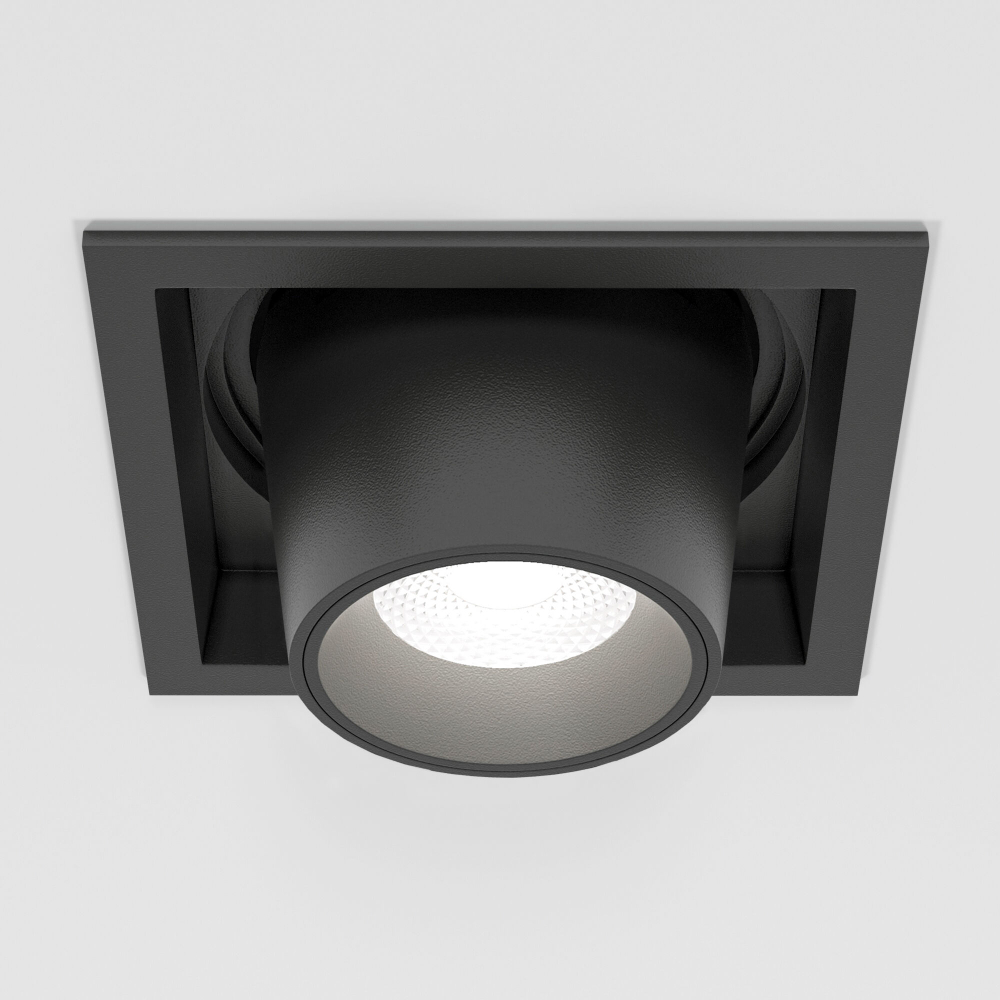 Потолочный светодиодный светильник поворотный Conner 8W 4000K чёрный 25087/LED