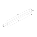 Трековый светильник 12W 3000K Mini Magnetic 85171/01