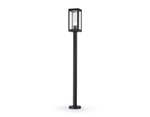 ST2425 BK/CL черный/прозрачный IP54 E27 max 40W 110*110*1000