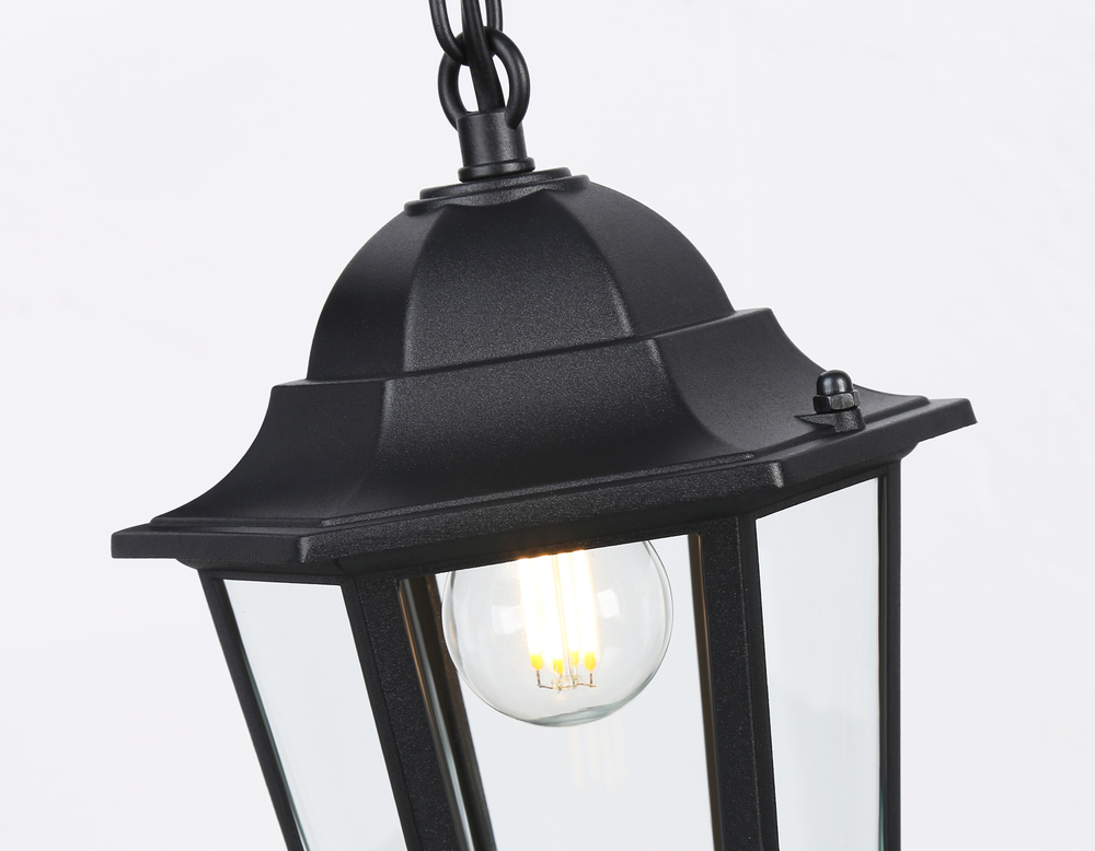 ST2029 BK/CL черный/прозрачный IP54 E27 max 40W D150*780