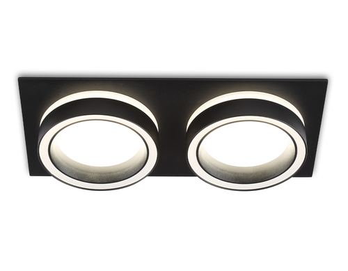 Купить TN52424/2 BK/FR черный/белый матовый GX53 max 12W 210*105*45