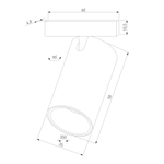 Трековый светильник 5W 3000K Mini Magnetic 85158/01