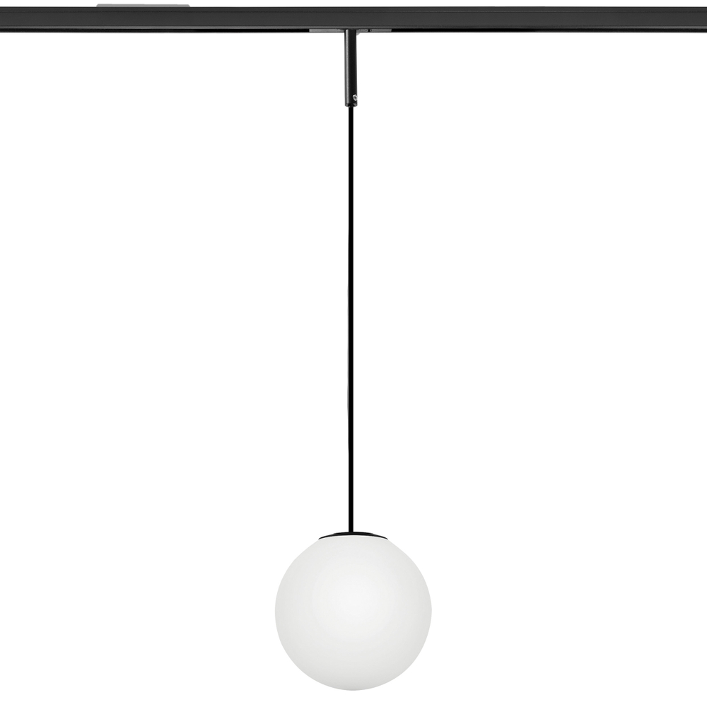 206847 Светильник подвесной 24V LINEA LED 6W 200LM 180G ЧЕРНЫЙ/БЕЛЫЙ МАТОВЫЙ 4000K