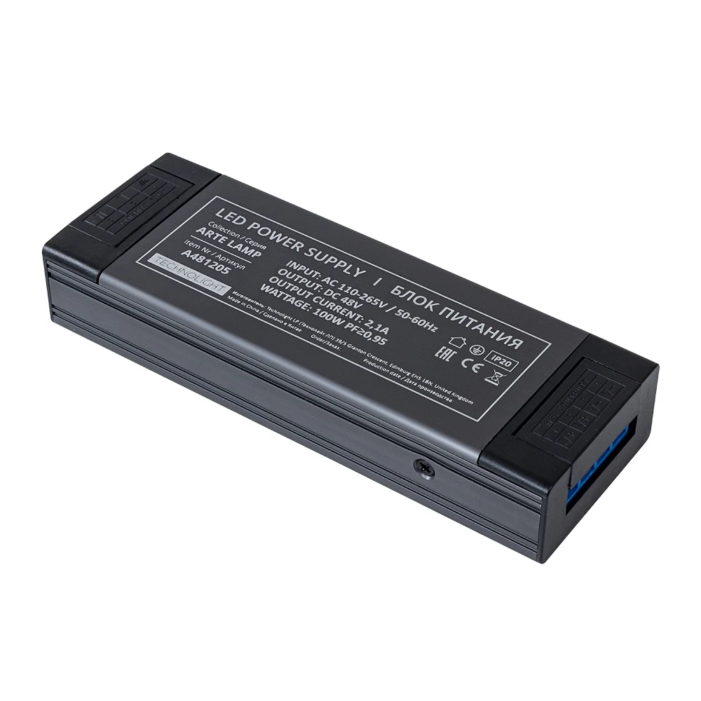 Блок питания 48V 100W 2.08А Arte Lamp PRO A481205