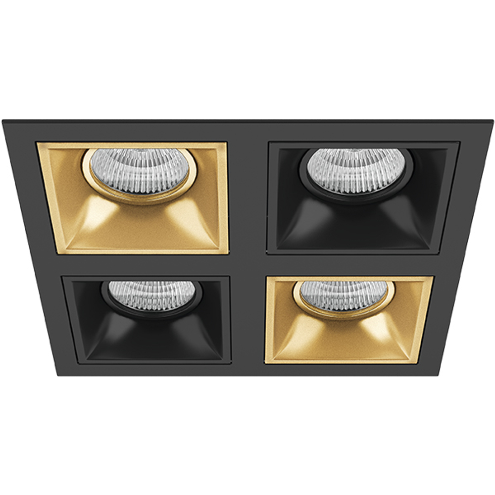 D54703070307 Светильник DOMINO QUADRO МR16 (214547+214503+214507+214503+214507)