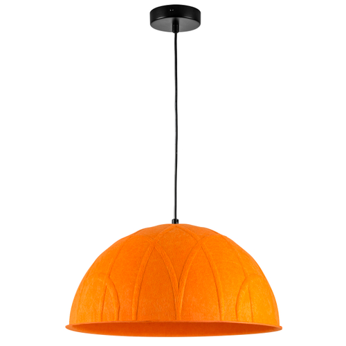 Купить 799407 Люстра FENICIA 1х12W  (led) E27 ЧЕРНЫЙ/ОРАНЖЕВЫЙ