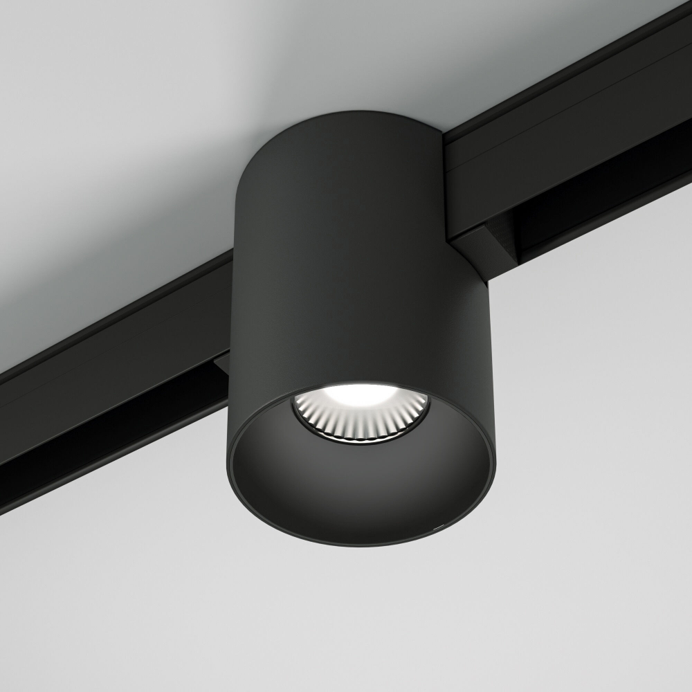Slim Magnetic Трековый светильник 12W 4200K Solo чёрный 85054/01 85054/01