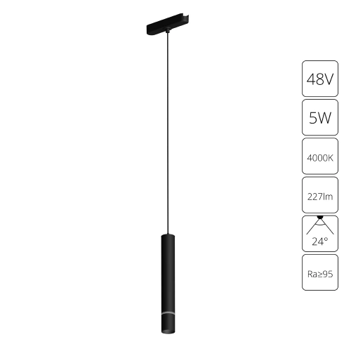 Купить Магнитный трековый светильник Arte Lamp RAPID A6159PL-1BK