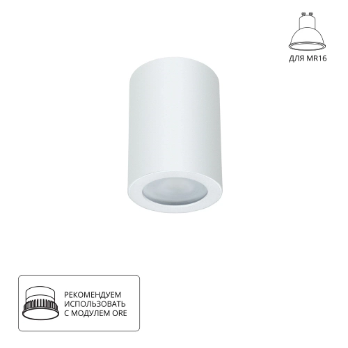 Купить Точечный накладной светильник Arte Lamp TINO A1468PL-1WH