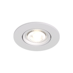 DK3020-WH Встраиваемый светильник, IP 20, 10 Вт, GU5.3, LED, белый, пластик