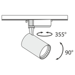 Трековый светильник Technical TR003-1-12W3K-B