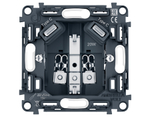 PR165 Механизм электрической розетки 2USB С+C 20W (быстрая зарядка) с/з на винтовых зажимах 16A-250V QUANT PRO