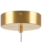 804018 Люстра CUPOLA LED 1х18W 900LM ЗОЛОТО/ДЫМЧАТЫЙ 3000K