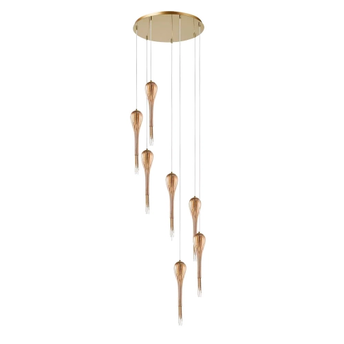 Купить Каскадная люстра Arte Lamp WATERFALL A1577SP-7GO