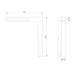 Slim Magnetic L03 Трековый светильник 24W 4200K Link белый 85029/01 85029/01