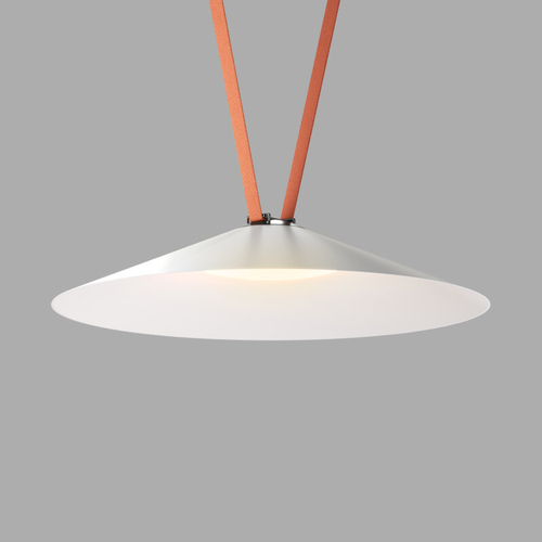 Купить DK5569-WH+BK Cветильник для трека-ремня Belty, серия Flow, со светодиодом, D600*H122мм, 48V DC, 24W, RA90, 120°, 3000K, IP20, белый с черным, алюминий