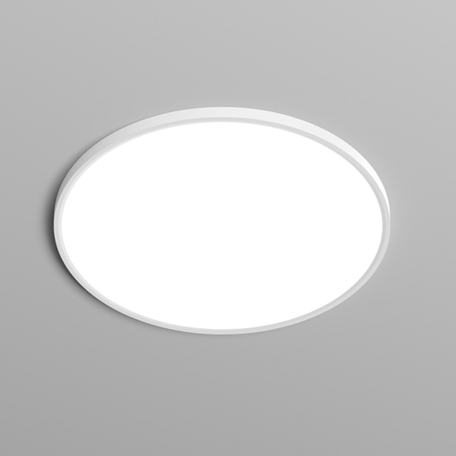 Купить DK6524-WH Накладной светильник THIN, IP40, 50W, 3000K/4000K/6500K, переключатель цветовой температуры на корпусе, белый, полимер