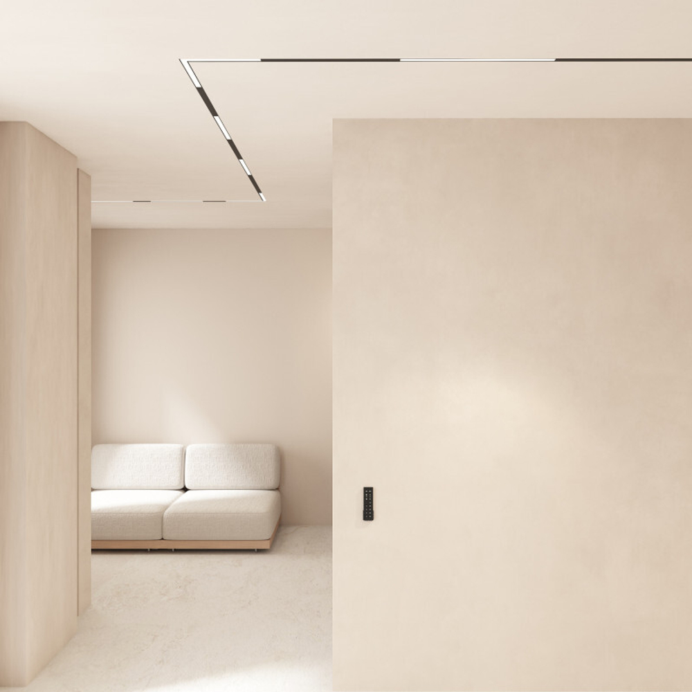 DK8314-BK Линейный угловой светильник-коннектор SMART LINEAR ZigBee, 18 Вт, 2700–6500K, 120°, Ra90, 100–265VAC, алюминий, черный