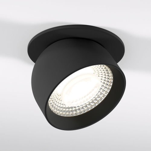 Купить Светильник встраиваемый поворотный светодиодный Uno 8W 4000K черный 25092/LED