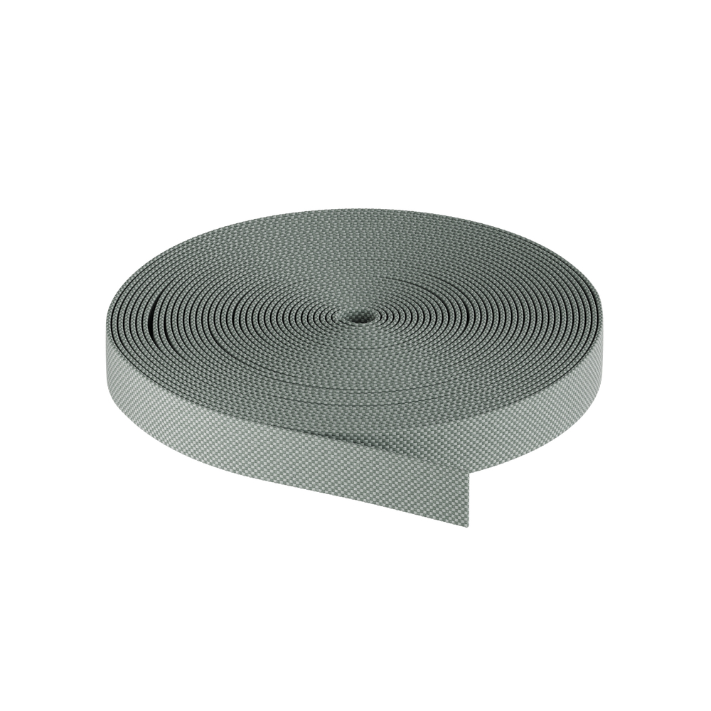 TR5502-LG Гибкий трек-ремень Belty, серия Base, 20м, 48V DC, IP20, светло-серый, ткань, медь