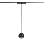 DK5346-BK Светильник для трека Air, серия Hang 4000 со светодиодом, ?80*76мм, 48V DC, 5W, RA?95, 120°, 4000K, IP20, черный, алюминий