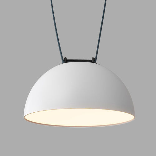 Купить DK5561-WH+BK Cветильник для трека-ремня Belty, серия Flow, со светодиодом, D220*H117мм, 48V DC, 24W, RA90, 120°, 3000K, IP20, белый с черным, алюминий